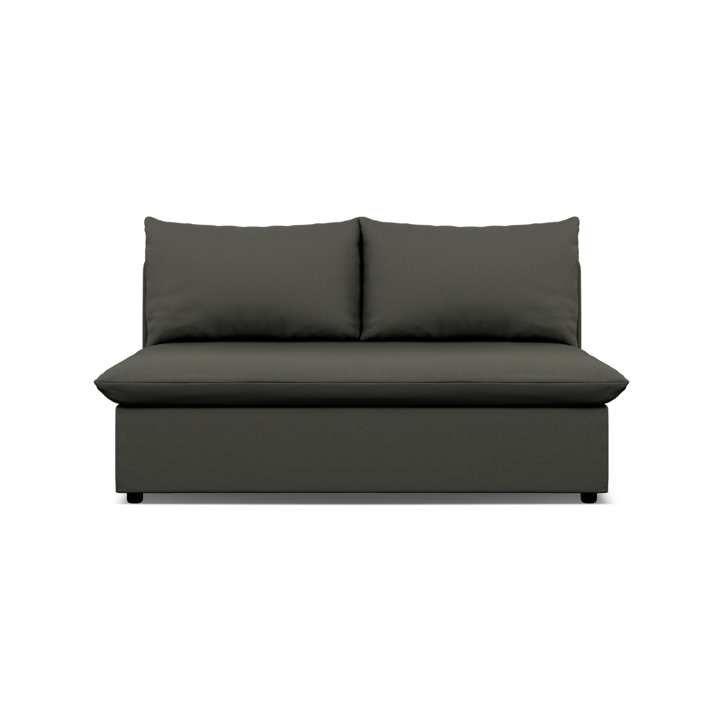 Delilah 2 Seater No Arms