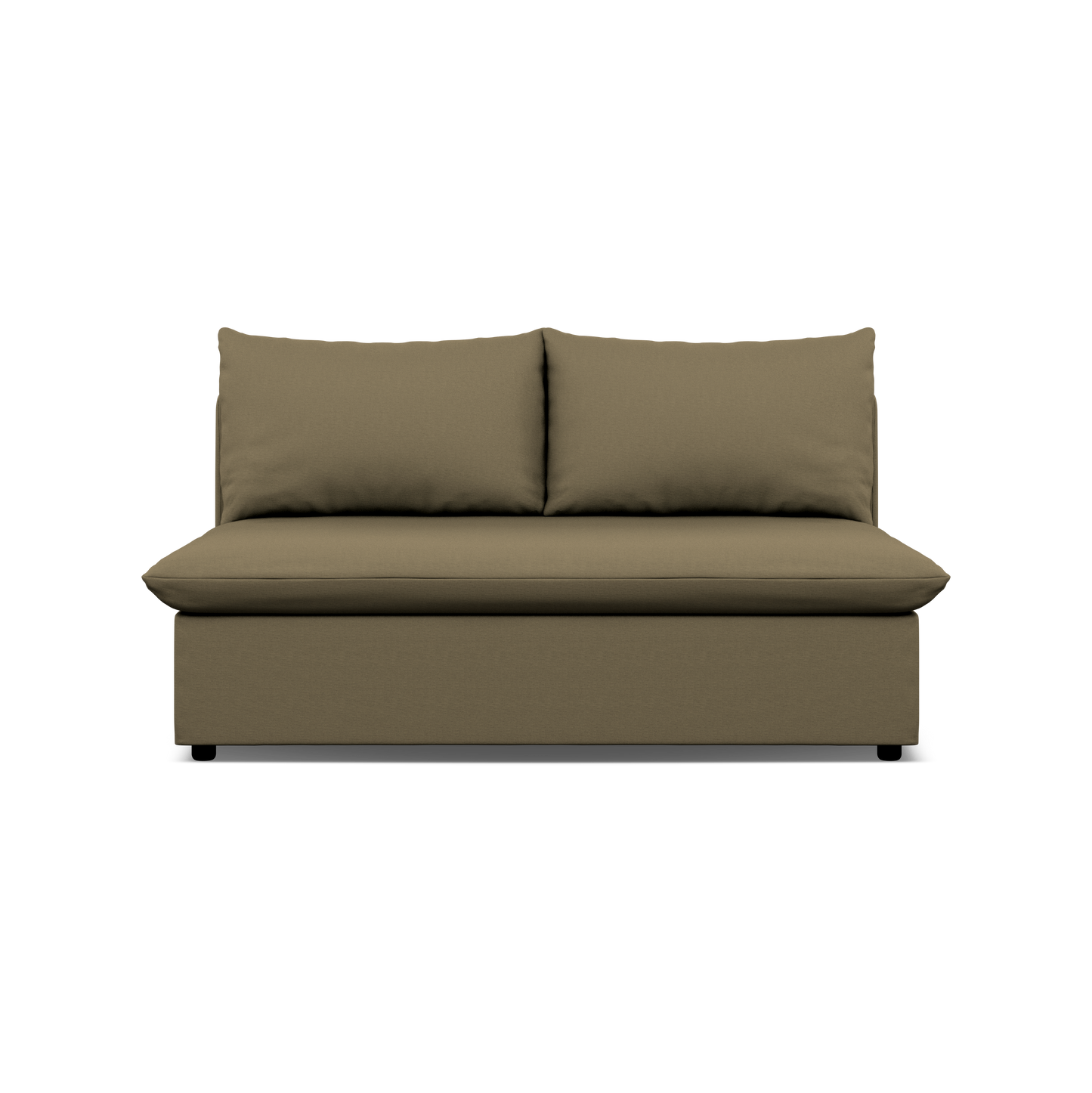 Delilah 2 Seater No Arms
