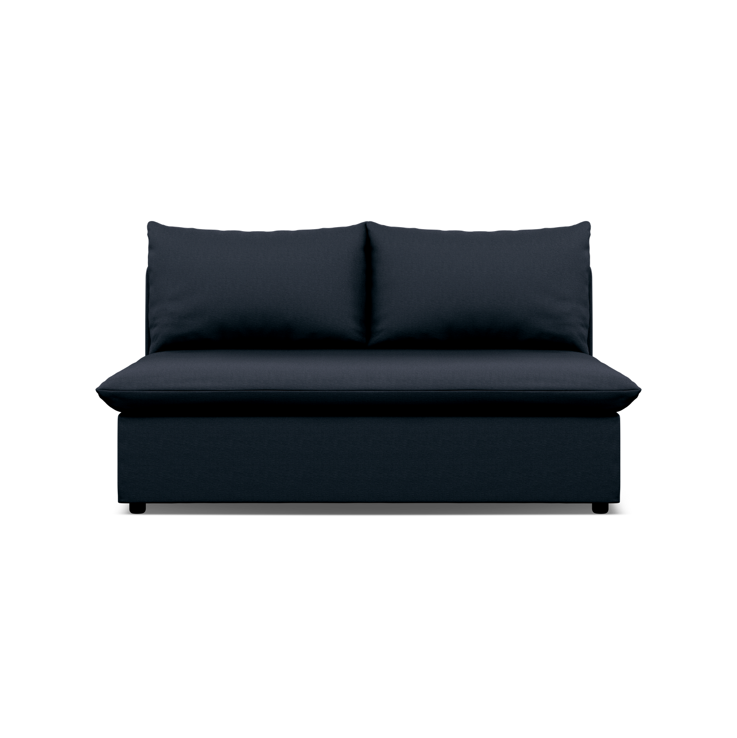 Delilah 2 Seater No Arms