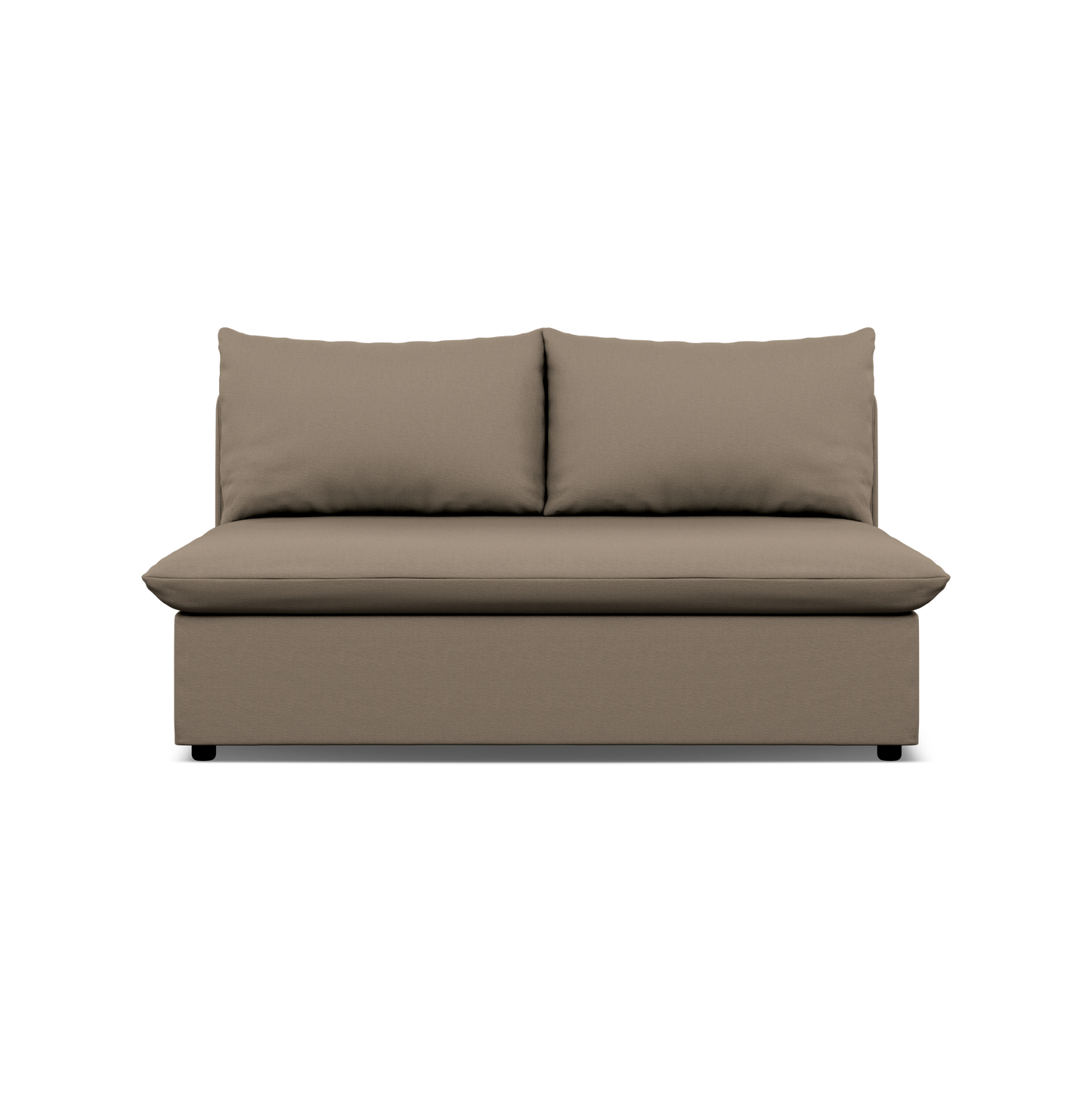 Delilah 2 Seater No Arms