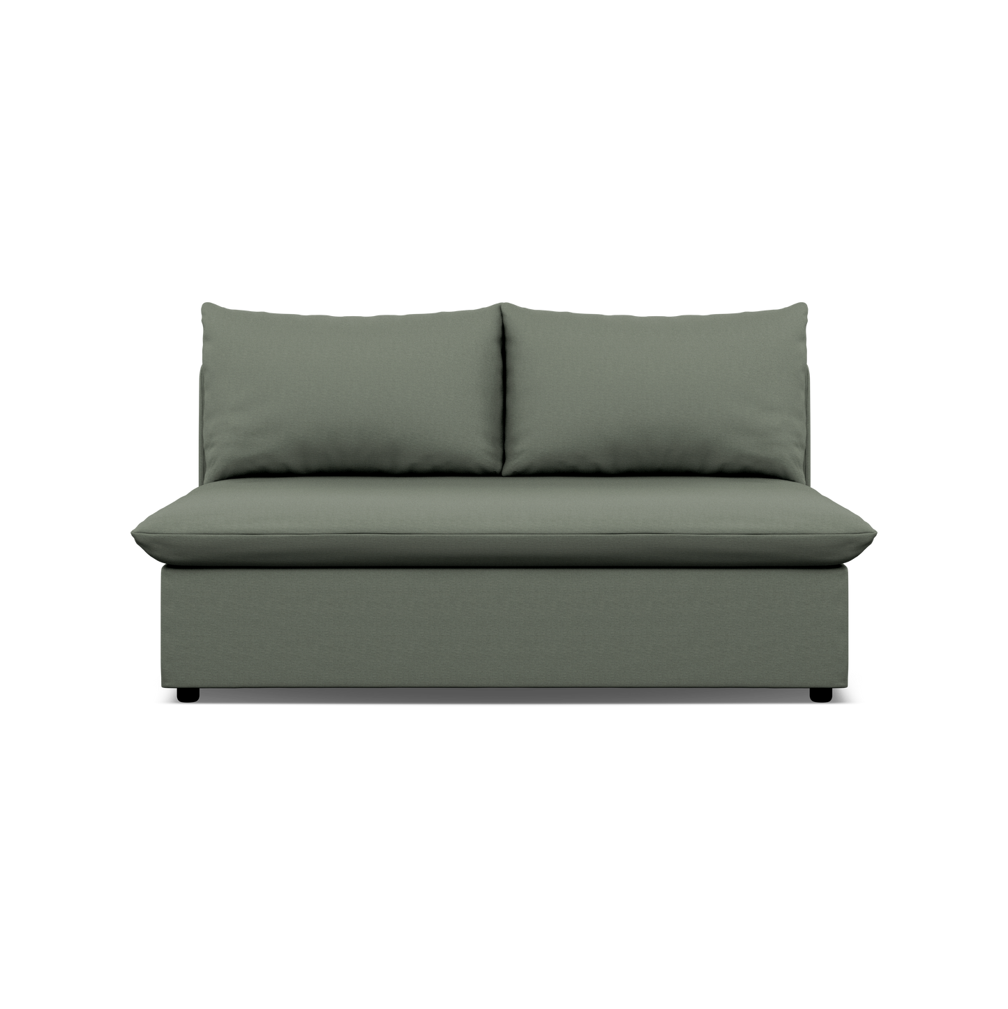 Delilah 2 Seater No Arms