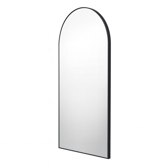 Dome Mirror Framed Aluminum